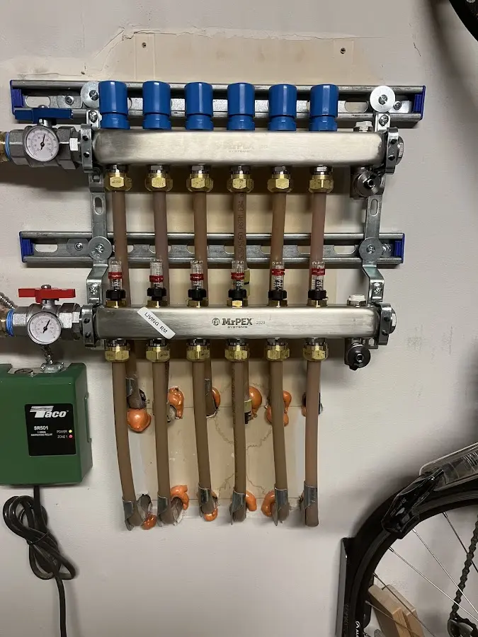 Plumber performing Leak Detection at a residential property in Melbourne Beach